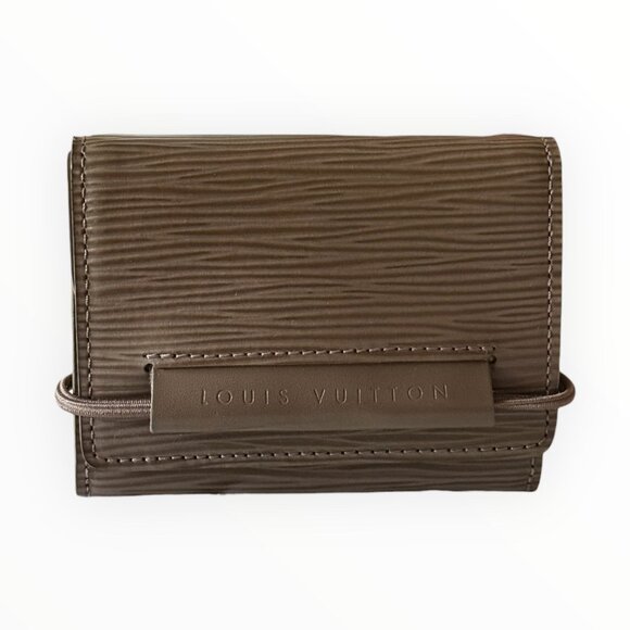 Vintage Louis Vuitton Epi Porte Monnaie Elastic Compact Wallet | Brown - Picture 2 of 7